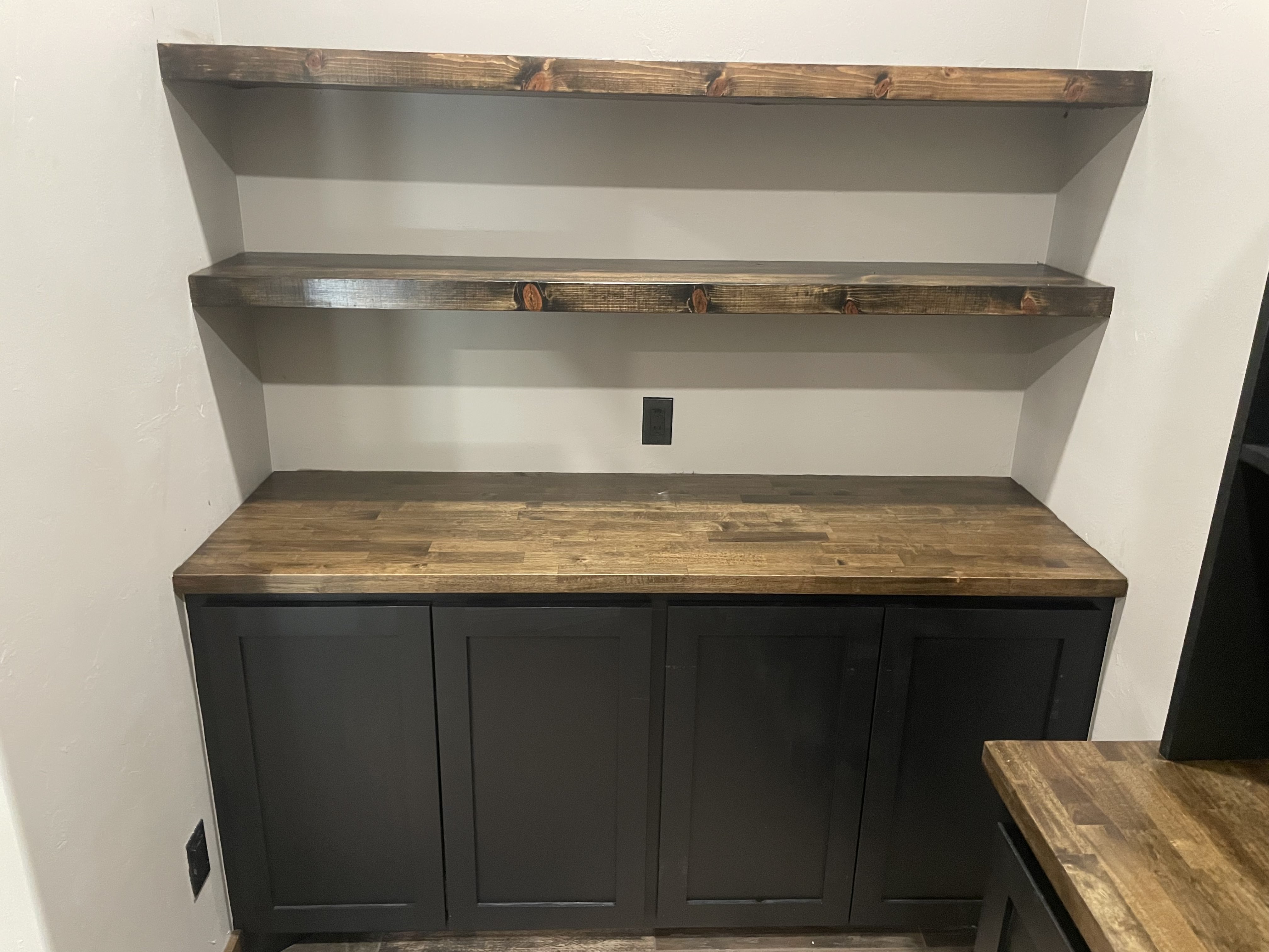 Pantry Shelving Build